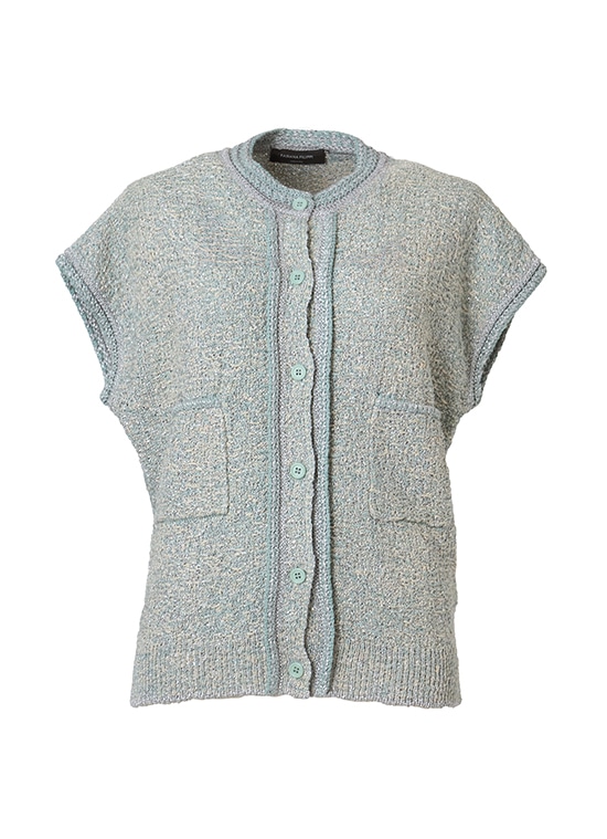 ルレックスツイード・ニットベスト