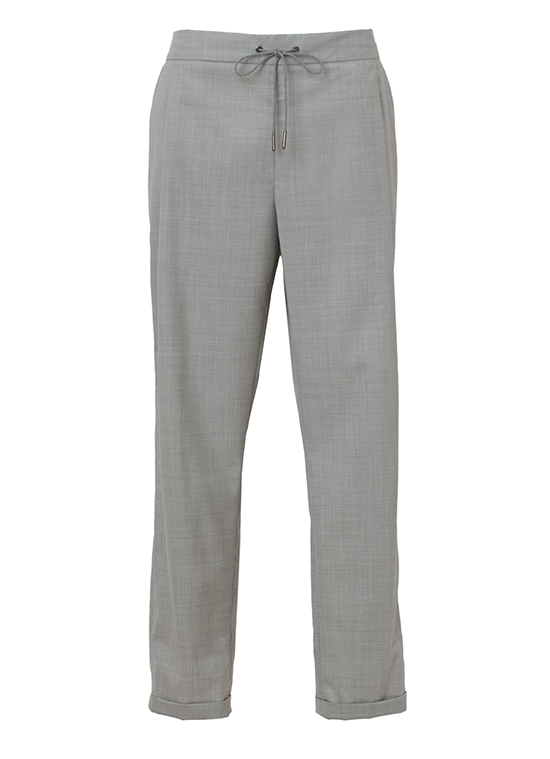 ウール・ドローストリングパンツ