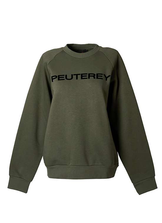 PEUTEREY ロゴスウェット
