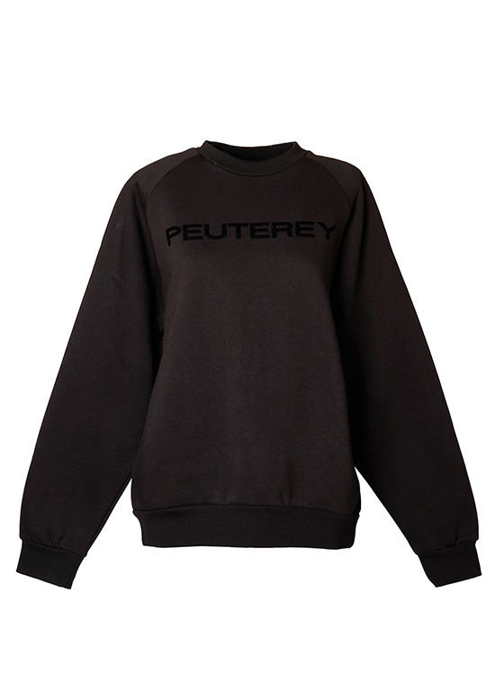 PEUTEREY ロゴスウェット