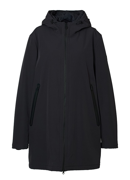 メンズ バイストレッチナイロン テクニカルコート