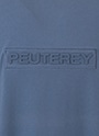メンズ エンボスロゴ ストレッチコットン Tシャツ 詳細画像 ブルー 6
