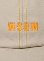 MSGM KIDS【NEW】ミニロゴ ベースボールキャップ 詳細画像 ベージュ 4