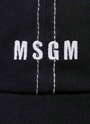 MSGM KIDS【NEW】ミニロゴ ベースボールキャップ 詳細画像 ブラック 4
