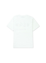 MSGM KIDS 【Basic Color】ブラッシュロゴTシャツ 詳細画像 ホワイト×ブラック 2