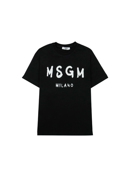 MSGM KIDS 【Basic Color】ブラッシュロゴTシャツ