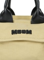 MSGM KIDS キャンバス 2WAYバッグ 詳細画像 クリーム&times;ブラック 5