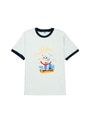 MSGM KIDS SAILOR CAT グラフィックTシャツ 詳細画像 ホワイト 1