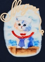 MSGM KIDS SAILOR CAT グラフィックTシャツ 詳細画像 ダークブルー 3