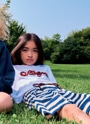 MSGM KIDS ROPEロゴ Tシャツ  詳細画像 ホワイト 4