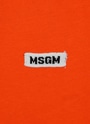 MSGM KIDS バックコンシャス クロップドTシャツ 詳細画像 トマトレッド 3