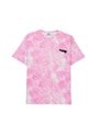 MSGM KIDS チョークプリント Tシャツ 詳細画像 ピンク 1