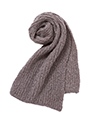 モヘア混ニットストール 詳細画像 パープルグレー 2