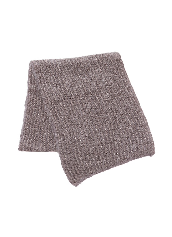 モヘア混ニットストール